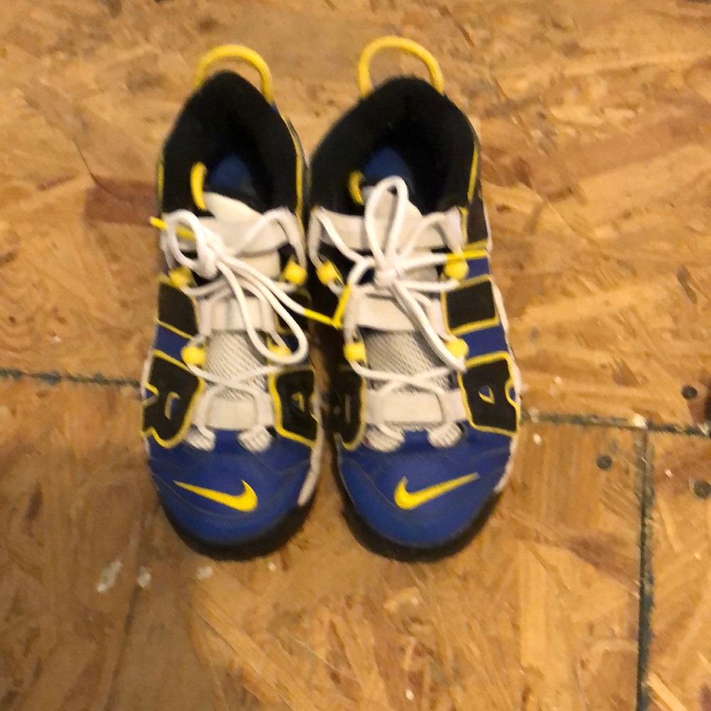 Nike Blue and Yellow Sneakers